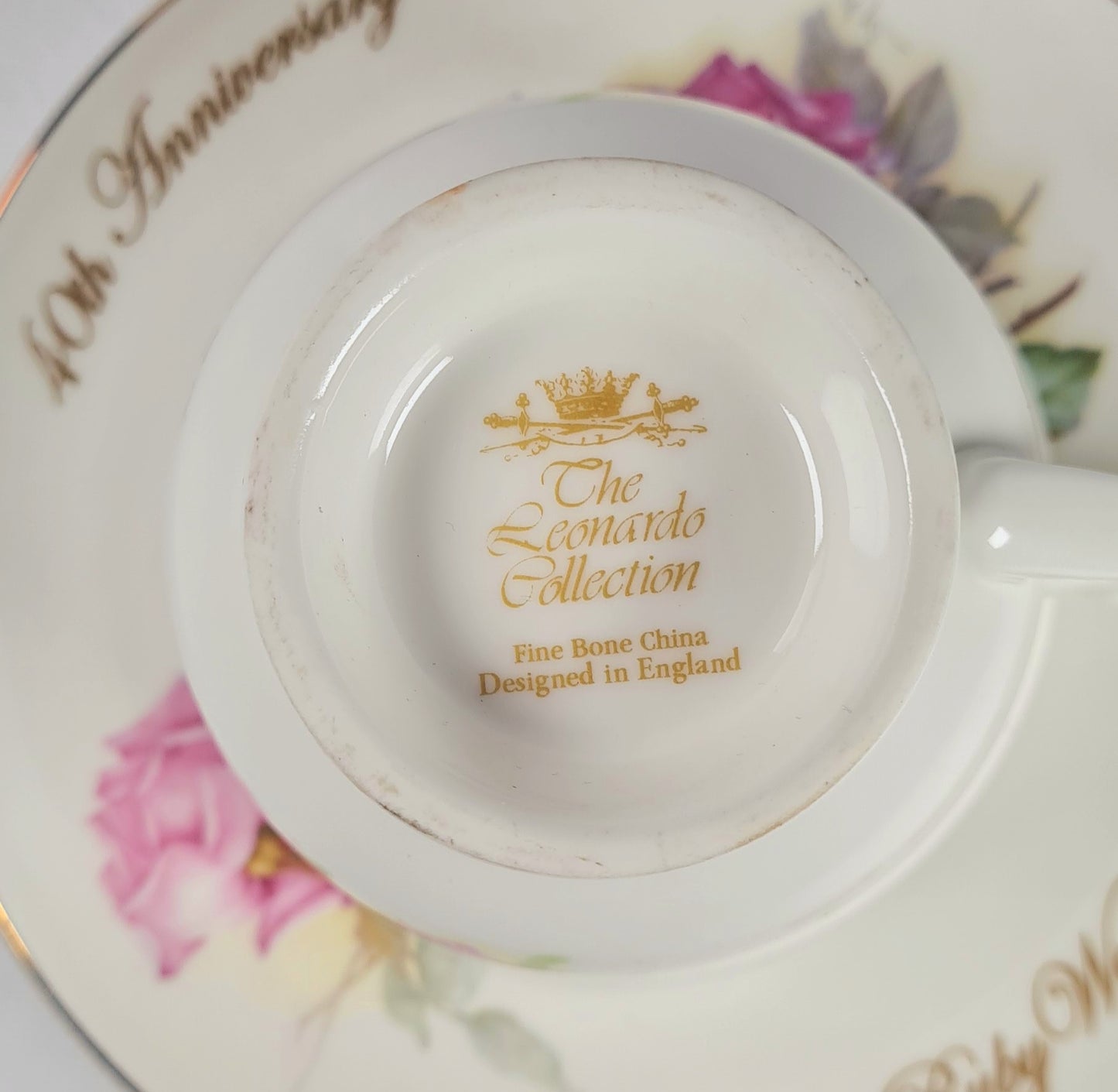 Tea duo The Leonardo Collection - Ruby wedding 40th anniversary