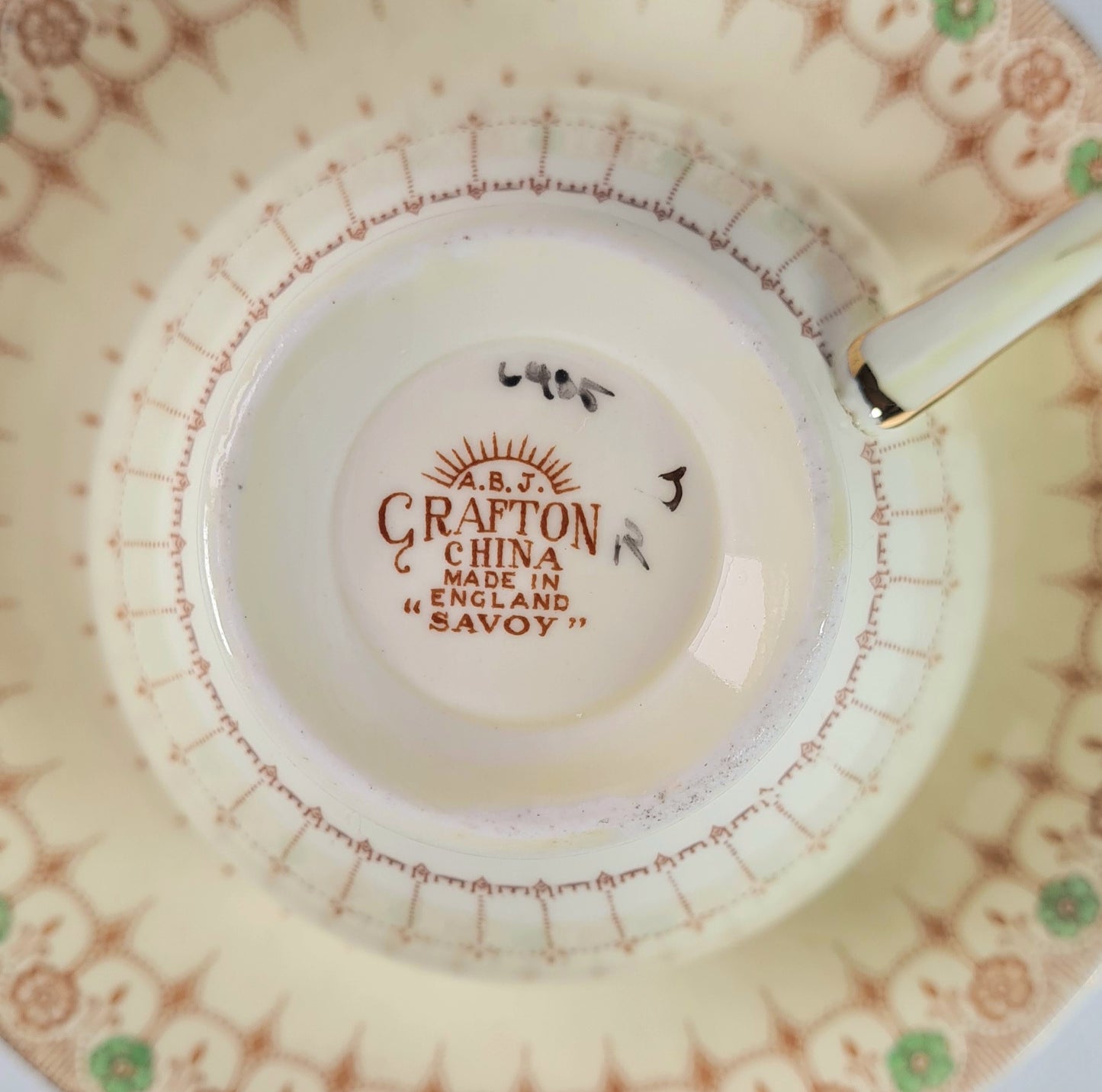 Tea duo A. B. J. Grafton China - Savoy