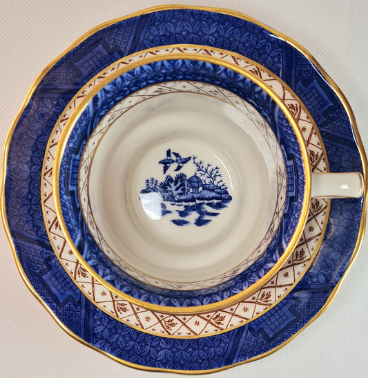 Tea duo Royal Doulton - Booths Real Old Willow