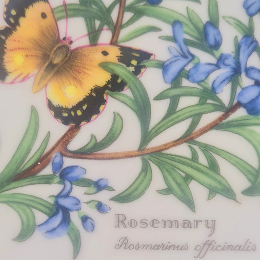Piatto piano Royal Worcester - Rosemary