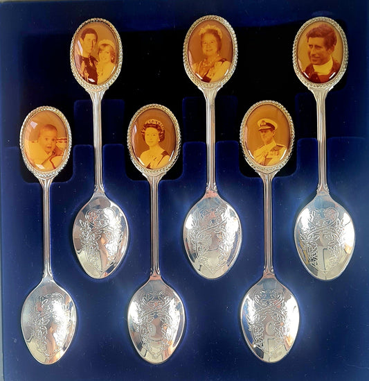 6 cucchiaini da tè - Royal Family