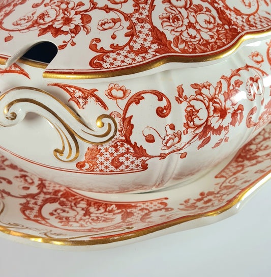 Zuppiera con vassoio Wedgwood - Baltimore