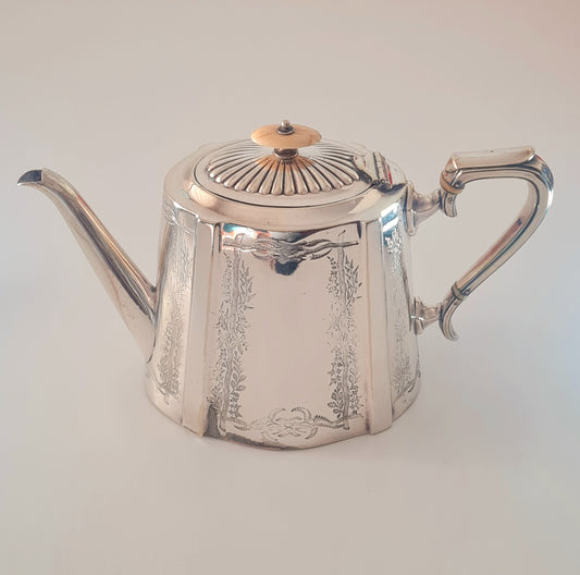 Set teiera + zuccheriera + lattiera Sheffield