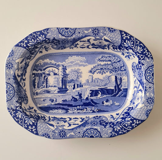 Piccolo vassoio Spode - Italian blue