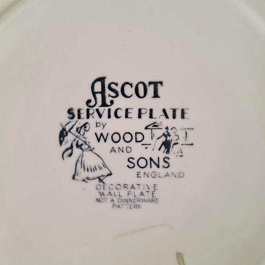 Piatto piano - Wood & Sons Ascot