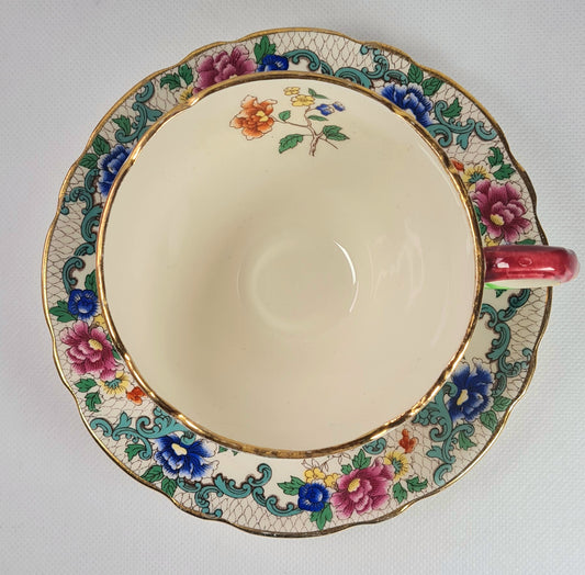 Tea duo Royal Cauldon - Floradora