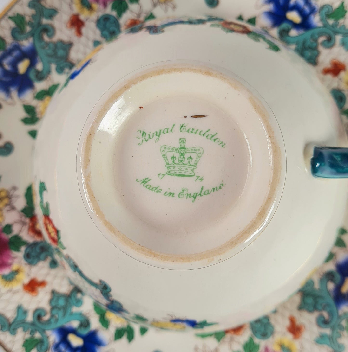 Tea duo Royal Cauldon - Floradora