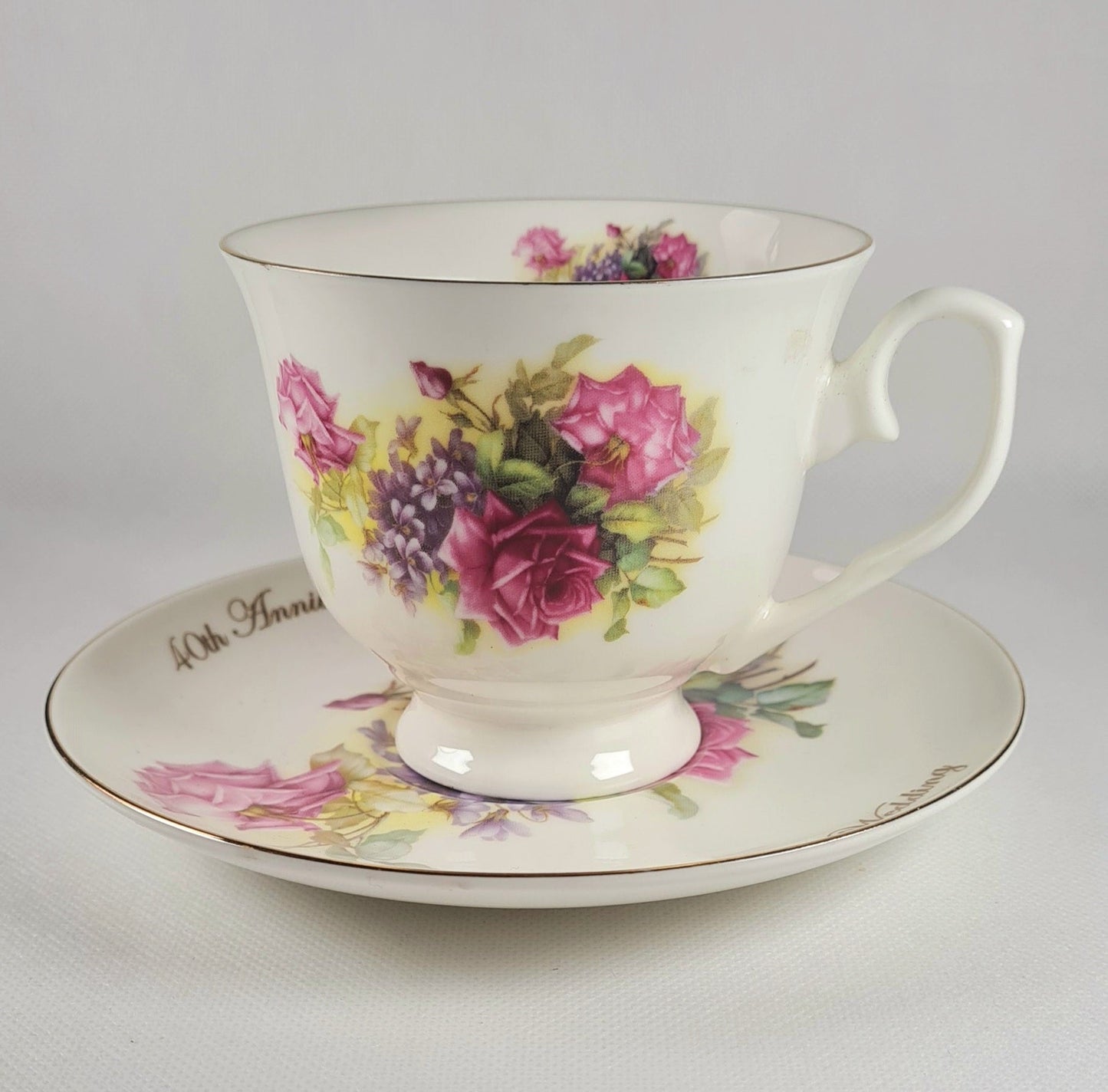 Tea duo The Leonardo Collection - Ruby wedding 40th anniversary