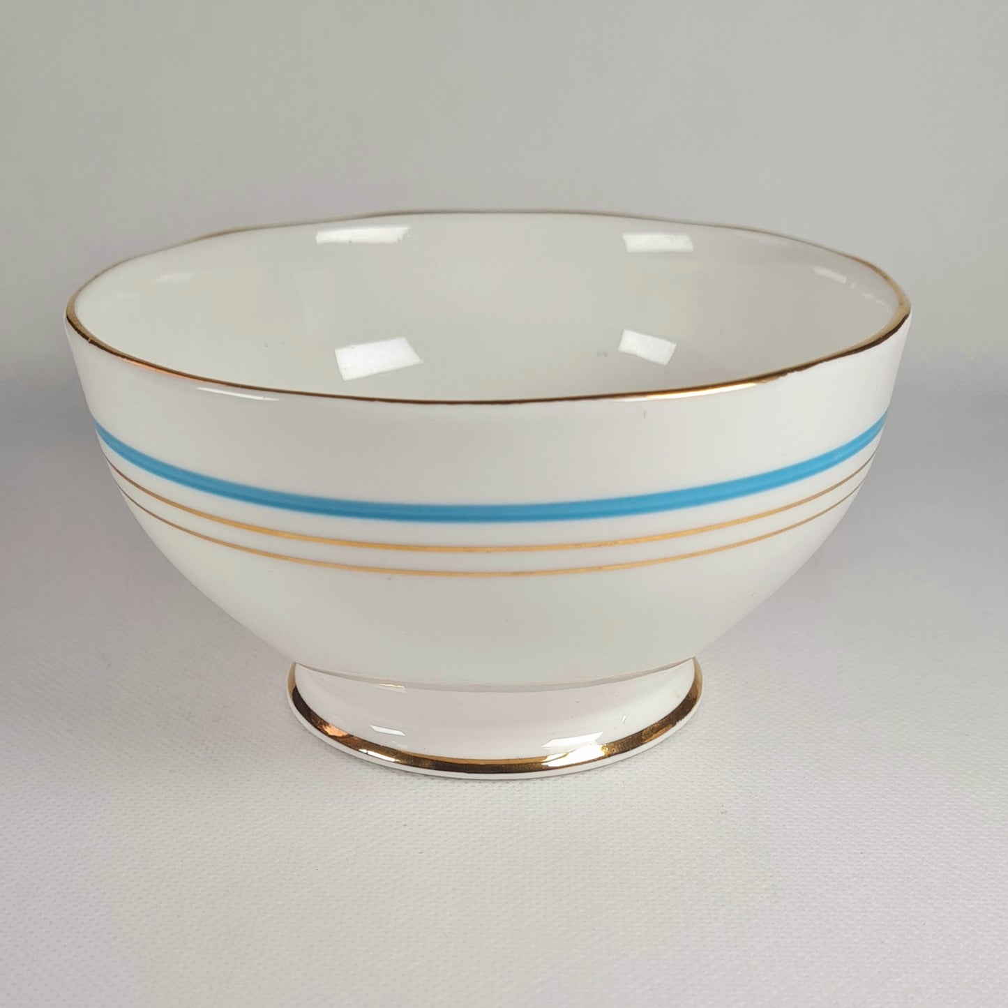 7 tea trio + lattiera + zuccheriera + piatto torta - Roslyn China