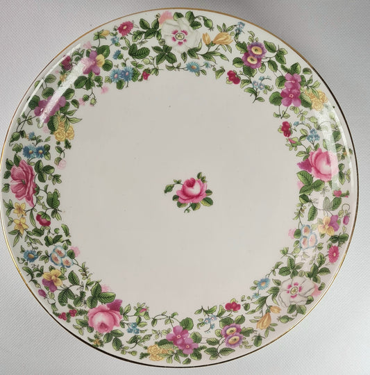 Piatto torta Crown Staffordshire