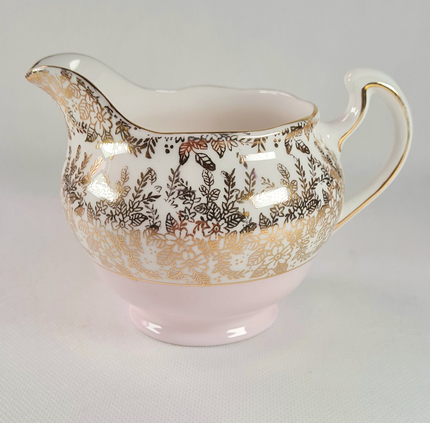 Tea duo + lattiera + zuccheriera - Royal Vale rosa oro