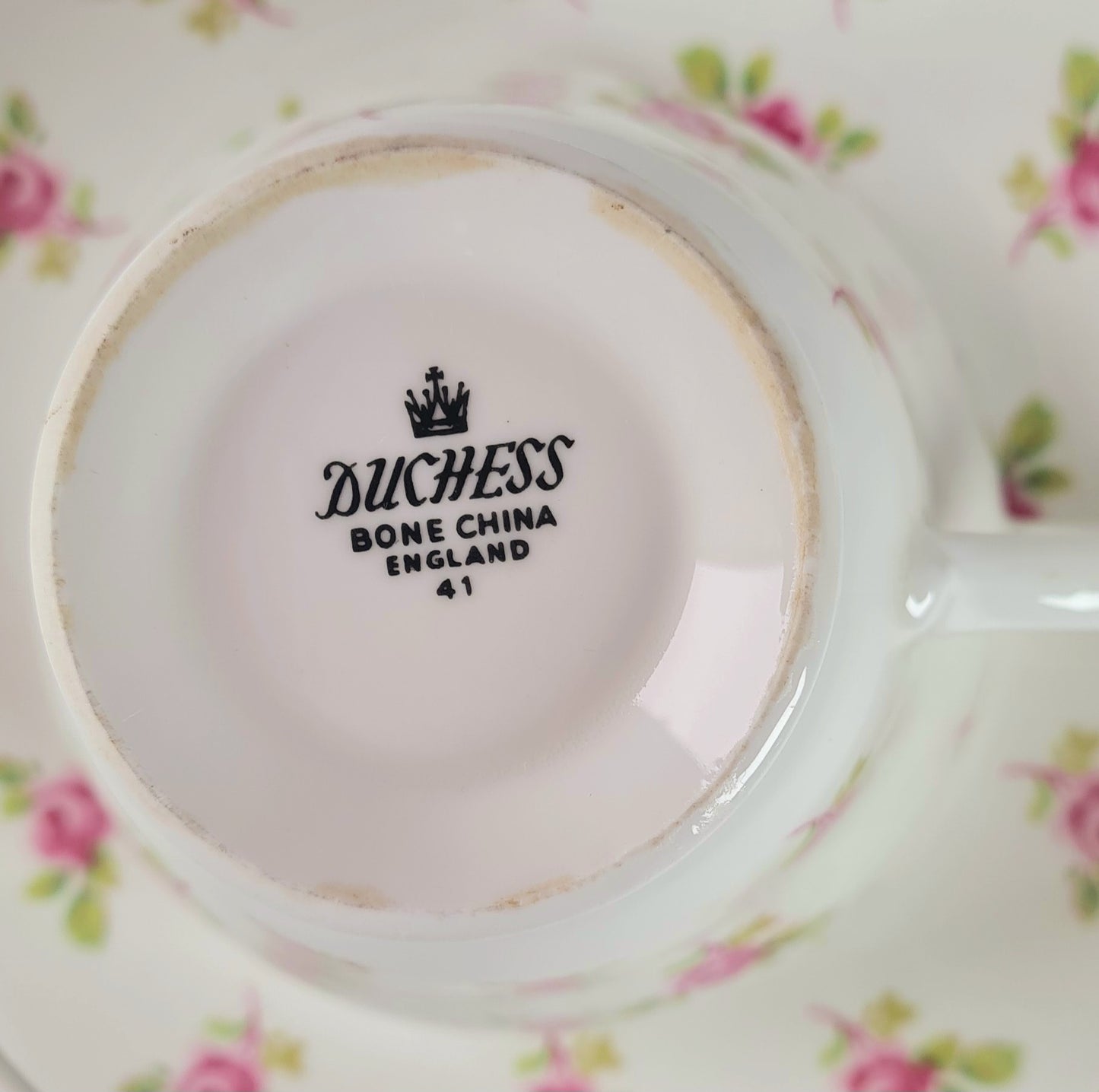 6 tea trio + lattiera + zuccheriera Duchess