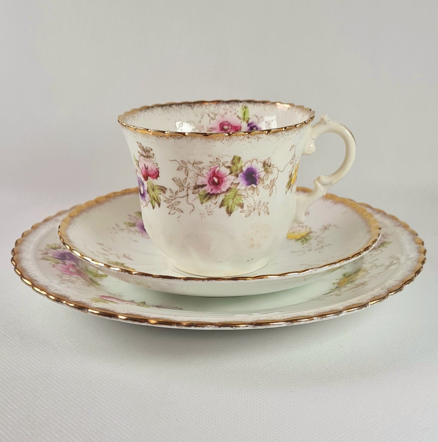 Tea trio Royal Albert Crown China