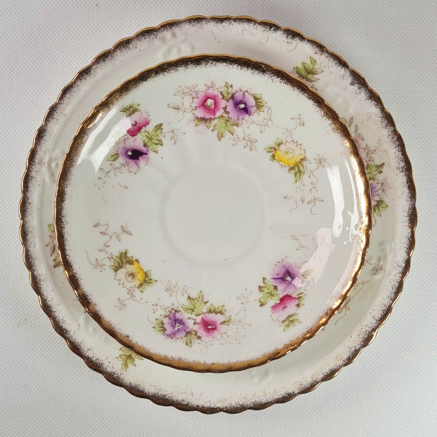 Tea trio Royal Albert Crown China