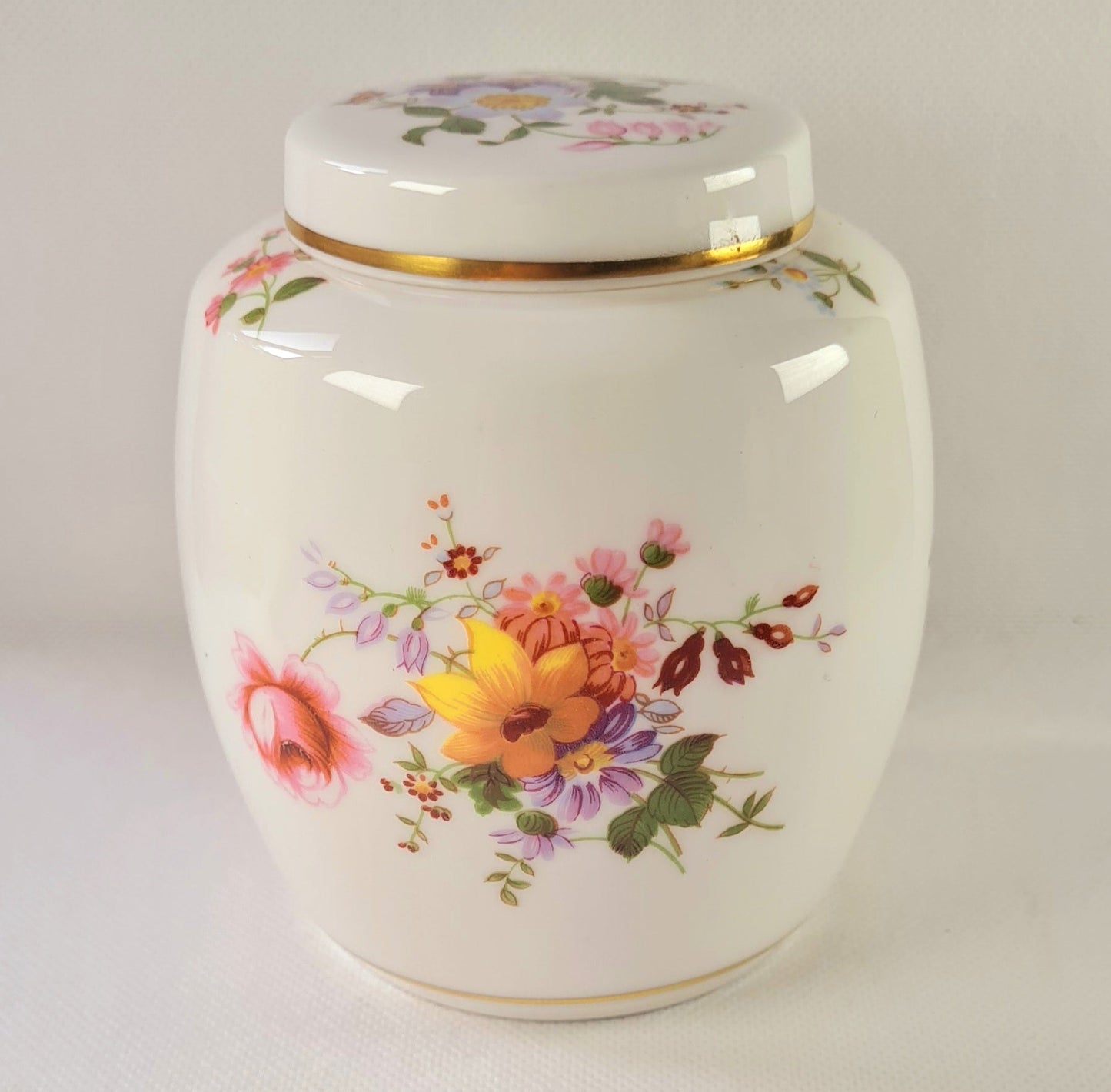 Ginger jar Derby Posies floreal