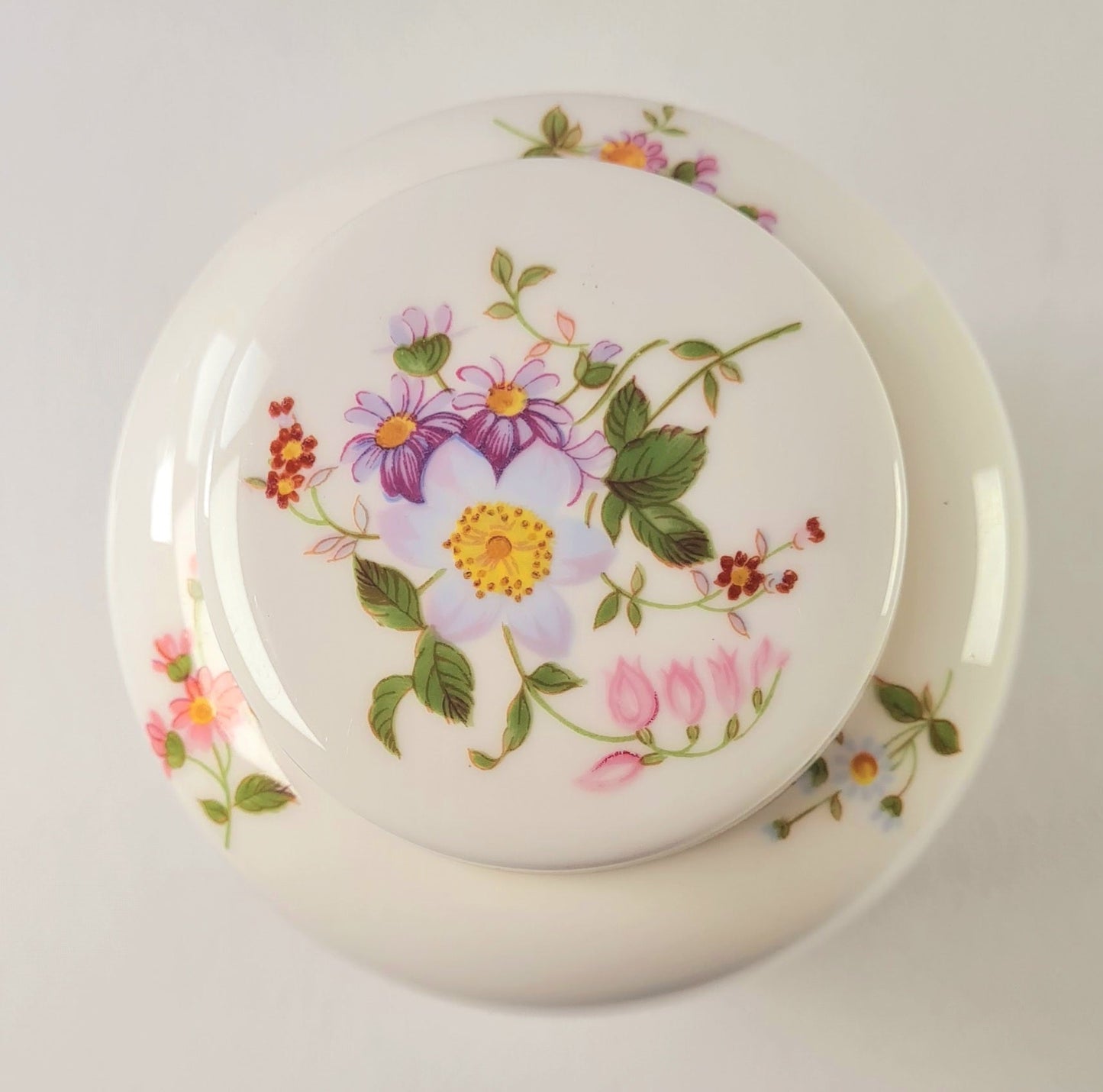 Ginger jar Derby Posies floreal