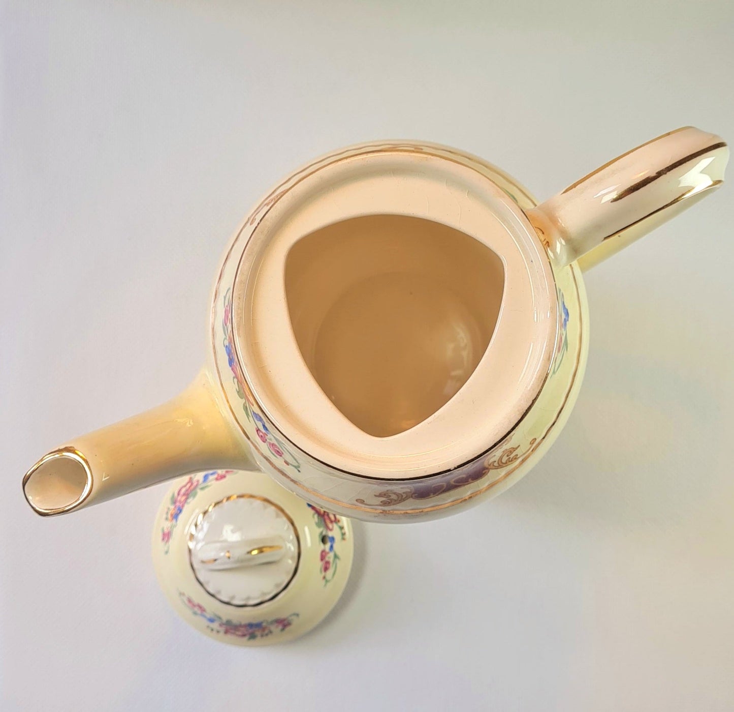 Partial coffee set Portland Pottery - Cobridge