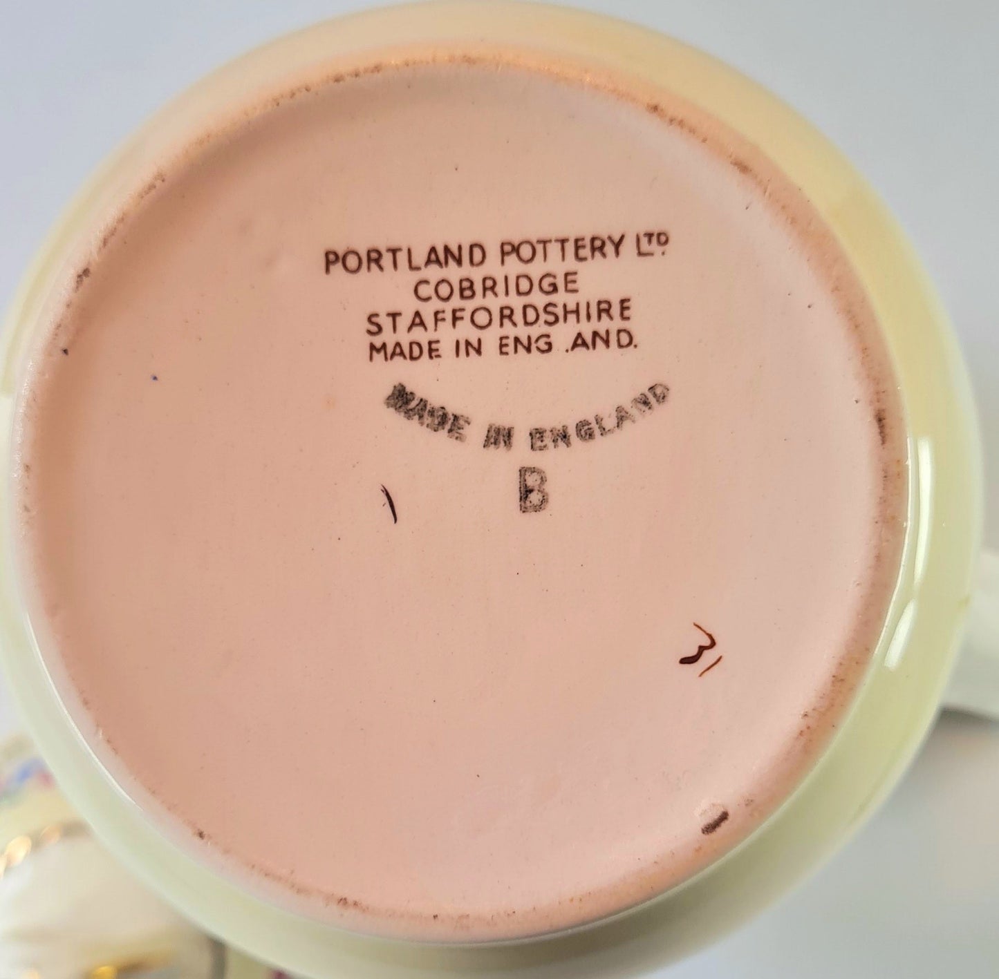 Partial coffee set Portland Pottery - Cobridge