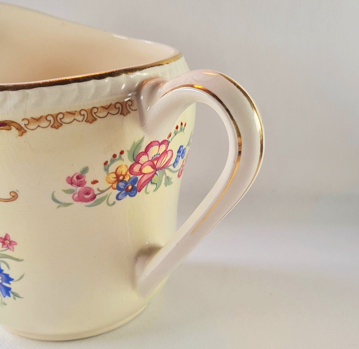 Partial coffee set Portland Pottery - Cobridge