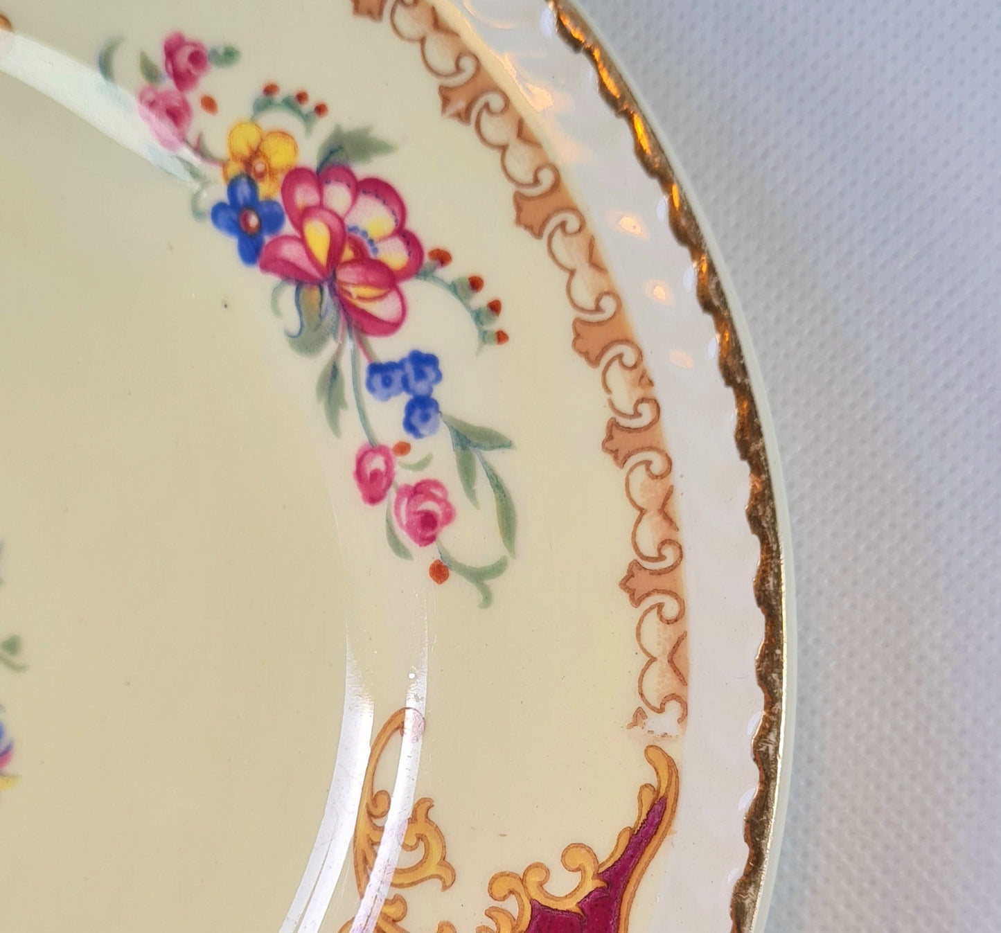 Partial coffee set Portland Pottery - Cobridge