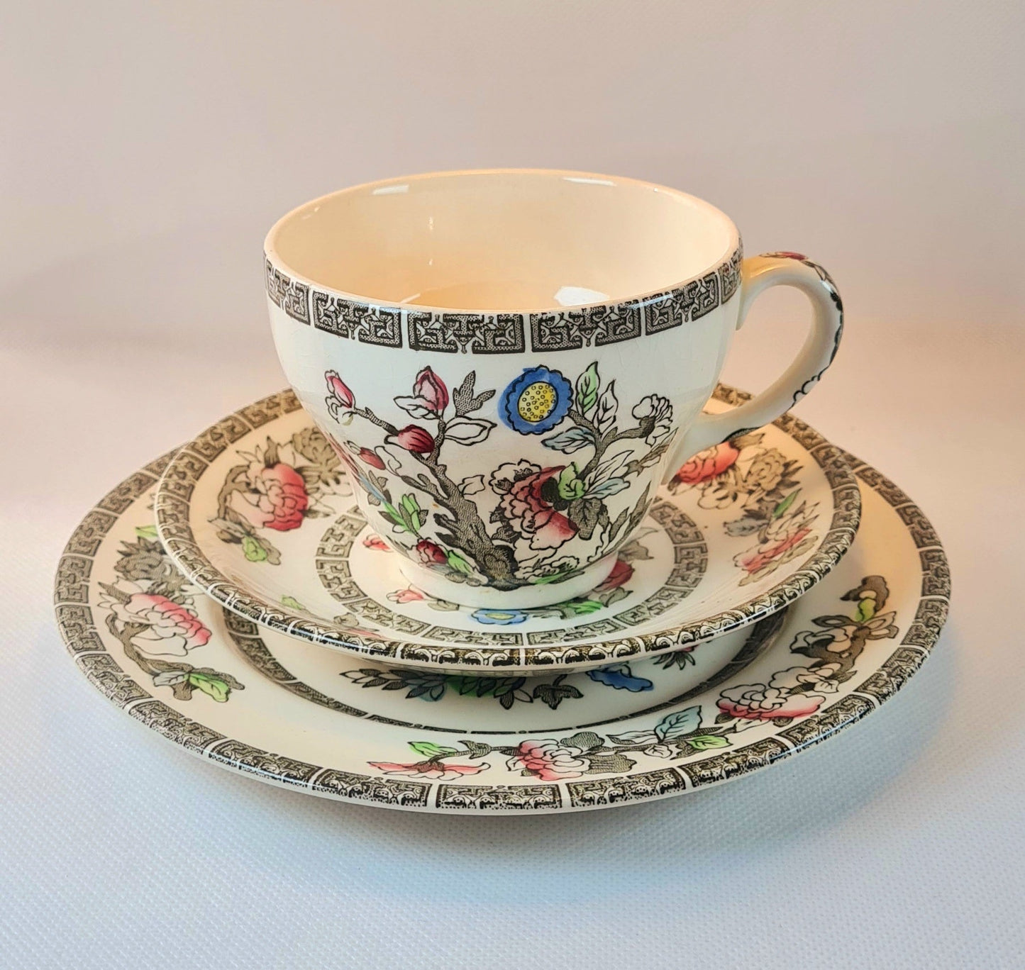 Tea trio Johnson Bros - Indian Tree