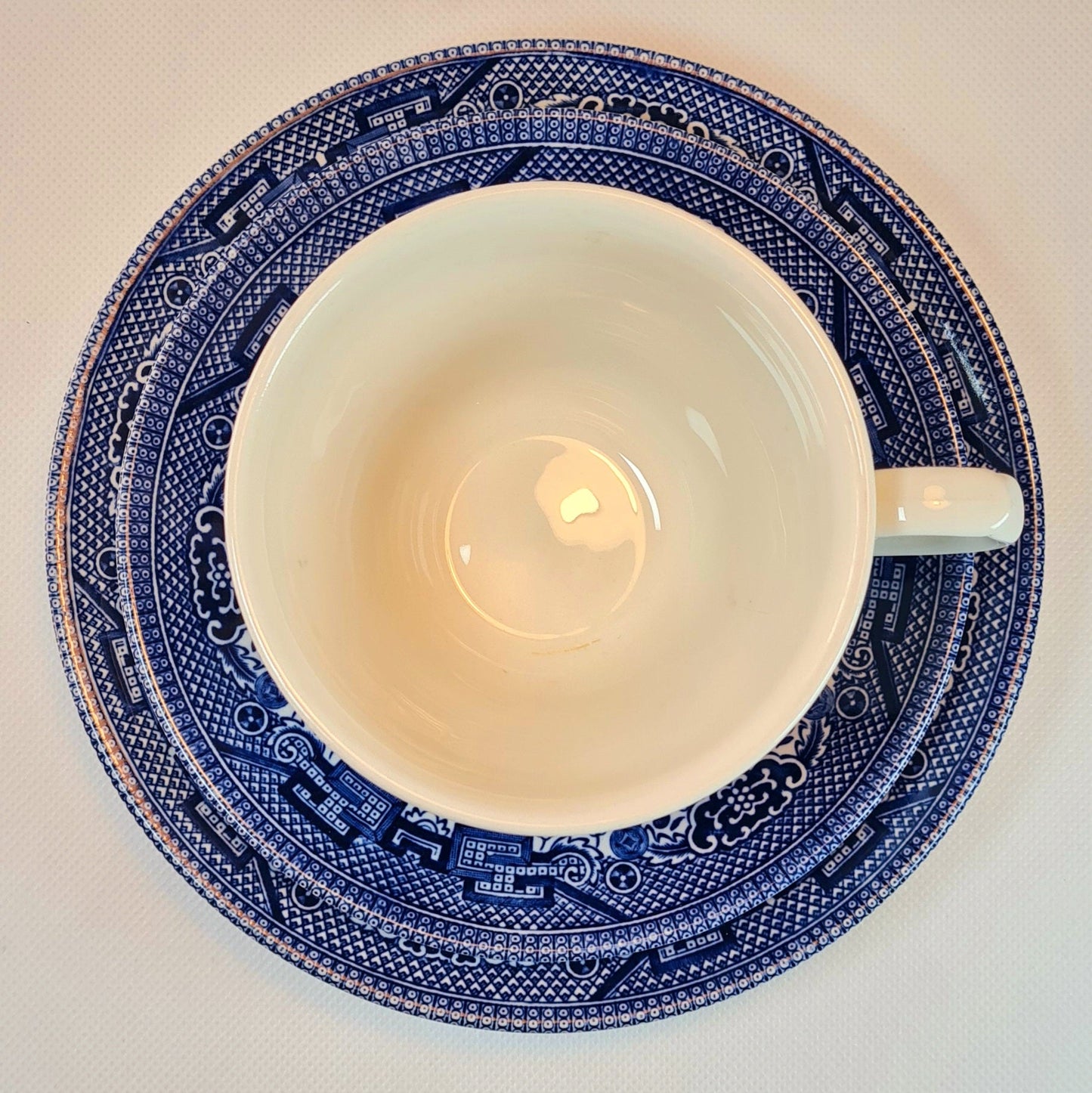 Tea trio  Churchill Real Old Willow