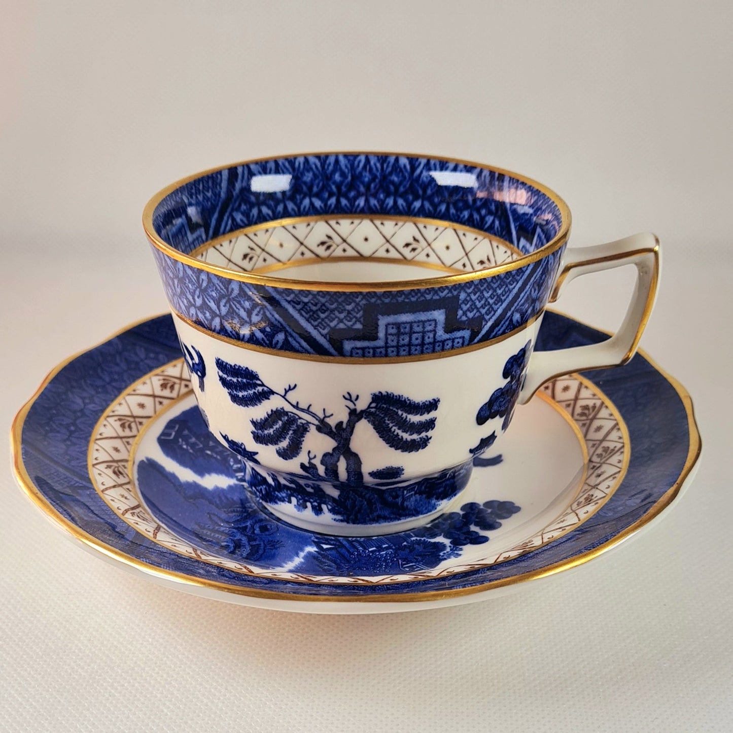 Tea duo Royal Doulton -  Booths Real Old Willow