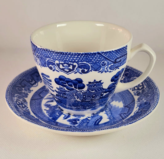 Tea duo Alfred Meakin - Old Willow