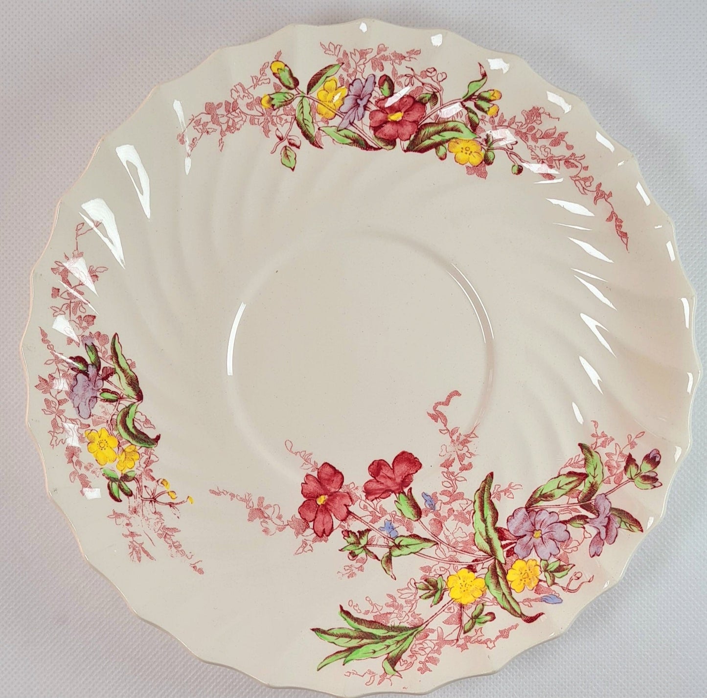 Tazza da consommé con piatto Spode - Fairy Dell