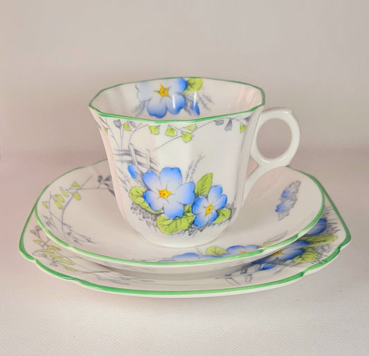 Tea trio Melba bone china