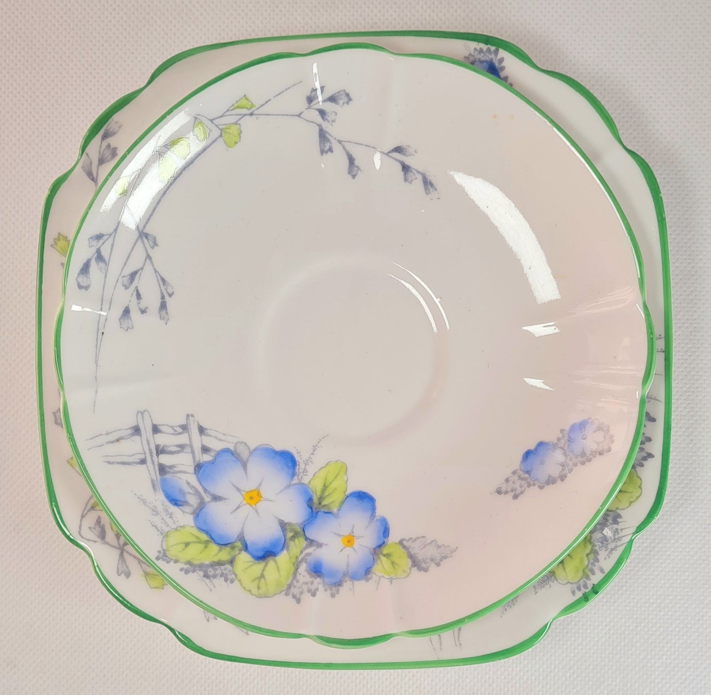 Tea trio Melba bone china