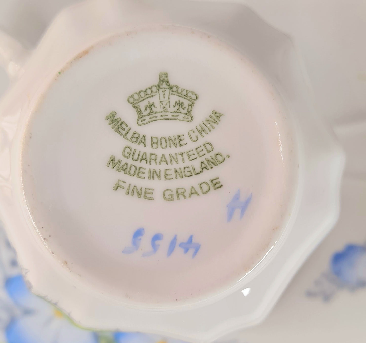 Tea trio Melba bone china