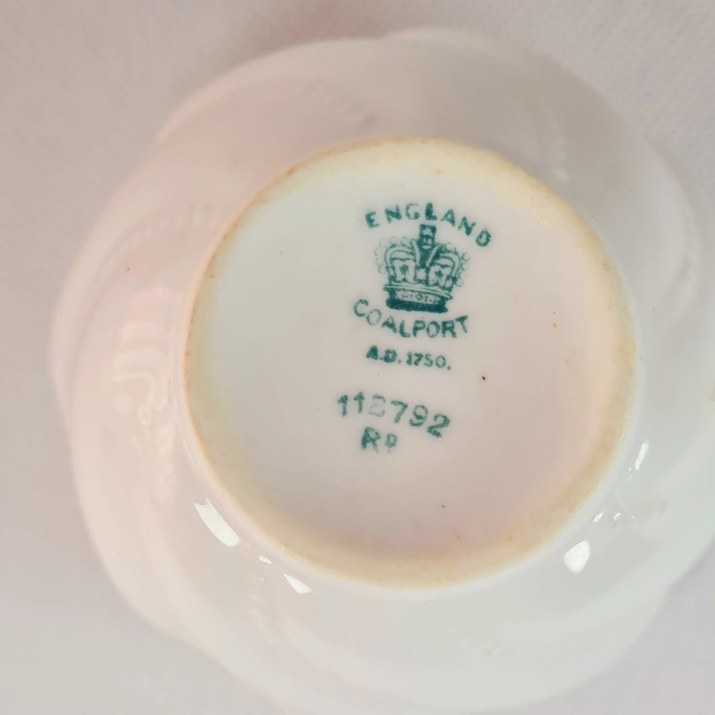 Tea cup Coalport - Ivory