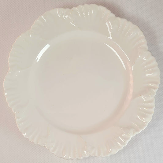 4 Piattini da dolce Coalport - Ivory