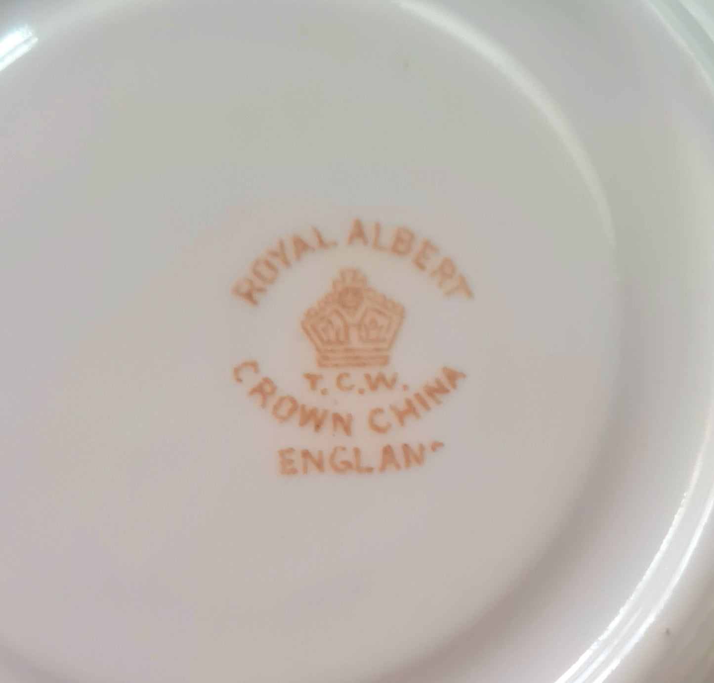 Tea duo Royal Albert Crown China