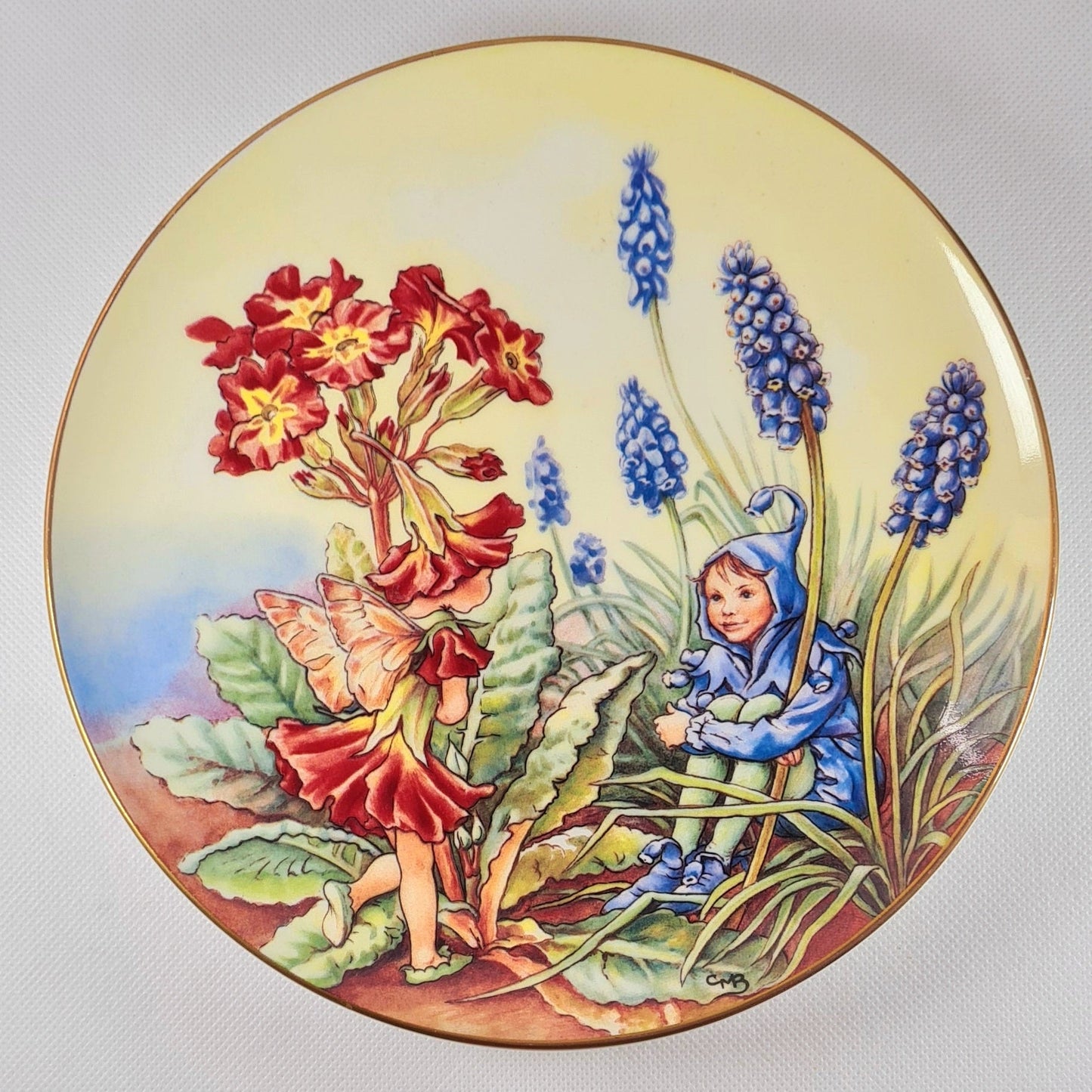 Piatto Wedgwood - Fairy series "The Polyanthus Fairy"