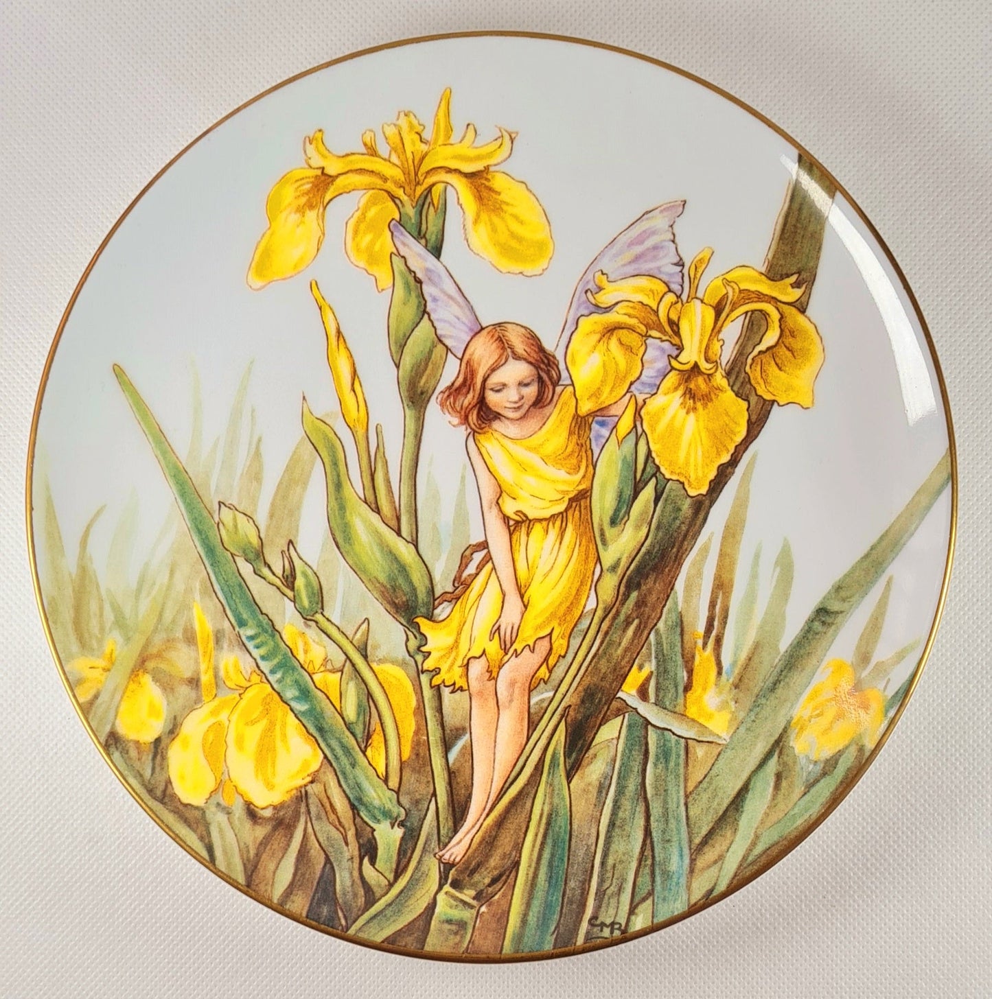 Piatto Wedgwood - Fairy series "The Iris Fairy"