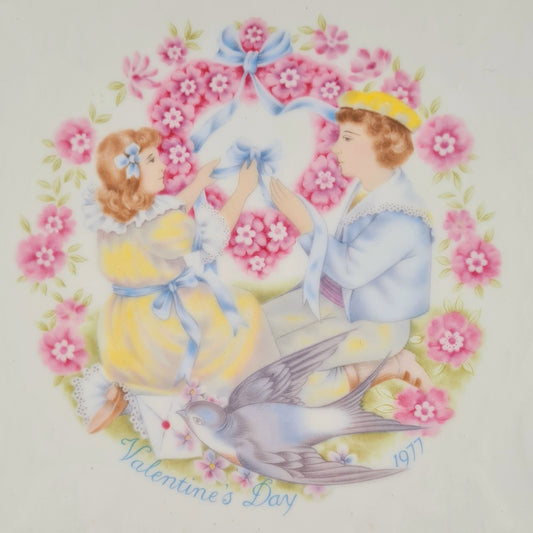 Piatto Royal Doulton - serie "My Valentine" 1977