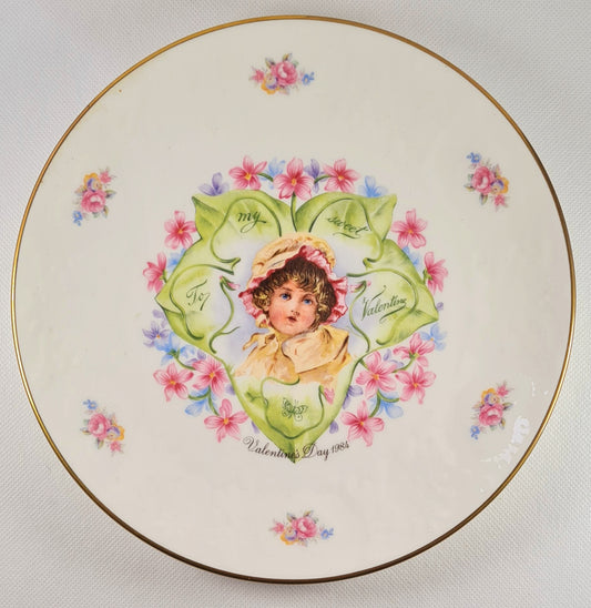 Piatto Royal Doulton -  serie "My Valentine" 1984