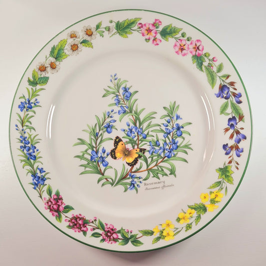 Piatto piano Royal Worcester - Rosemary
