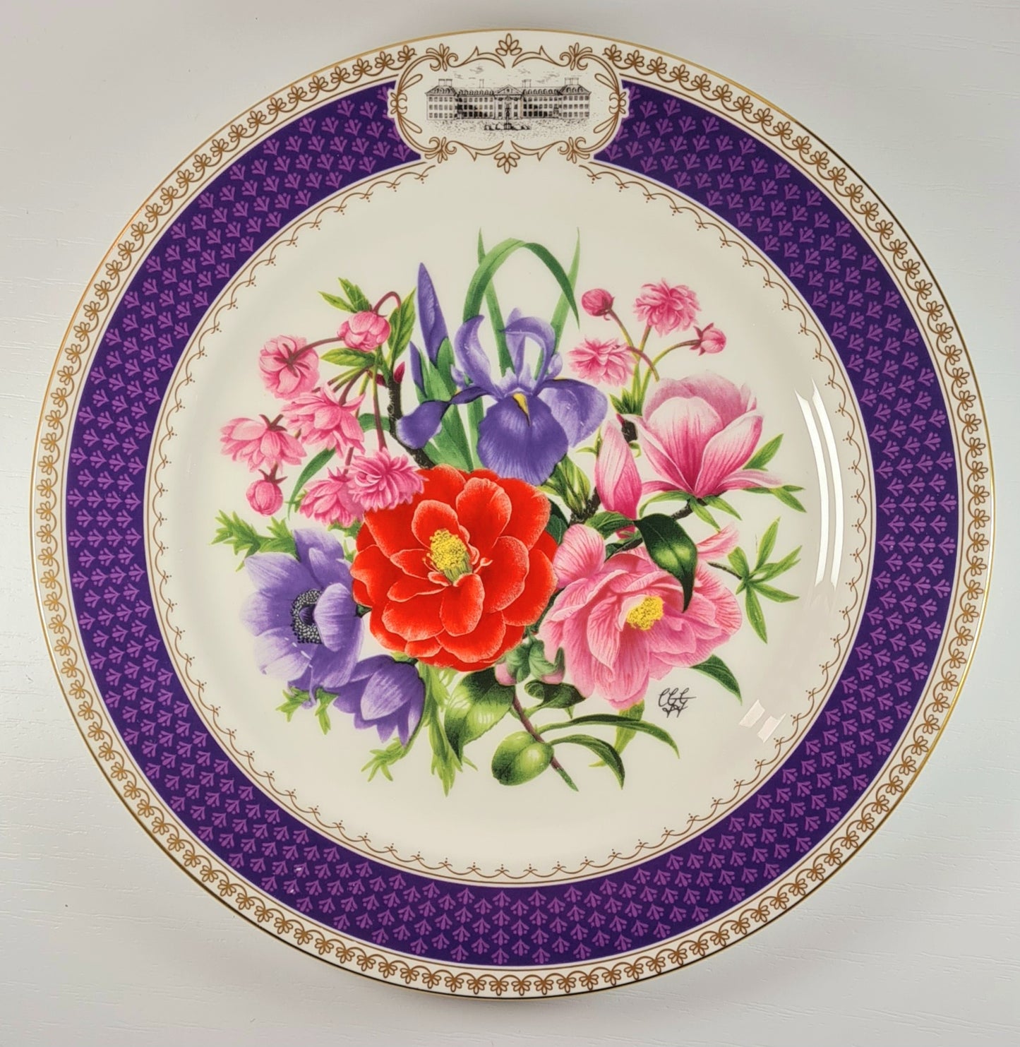 Piatto Spode - The Chelsea Flower Show "Chelsea Glory"