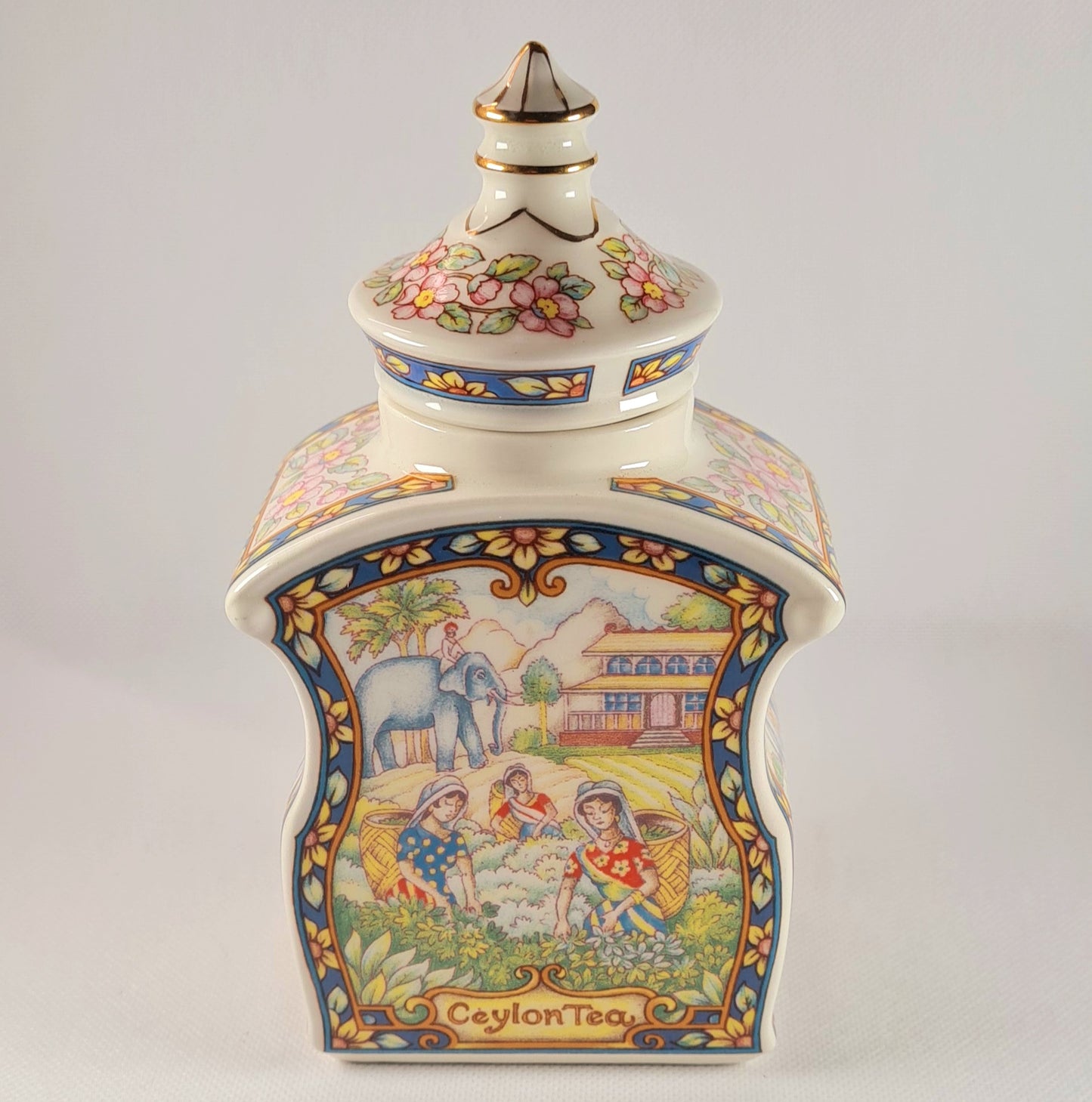 Tea caddy Sadler  - The World Of Tea Collection "Ceylon tea"