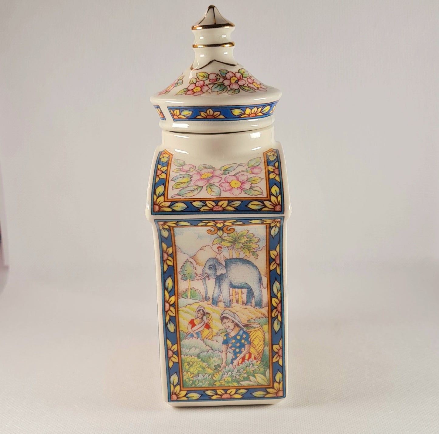 Tea caddy Sadler  - The World Of Tea Collection "Ceylon tea"