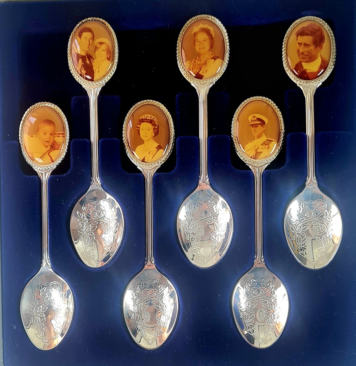 6 cucchiaini da tè - Royal Family