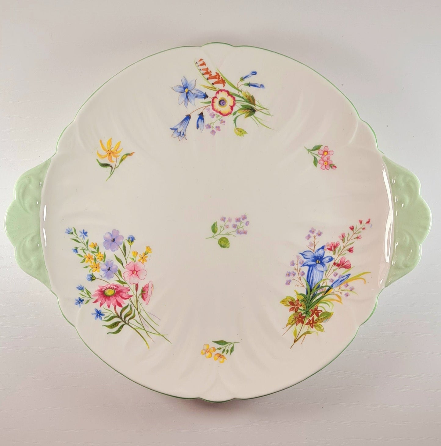 Piatto da torta Shelley - Wild Flowers