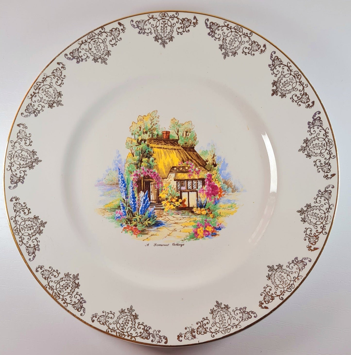 Piatto piano  "A Somerset Cottage"