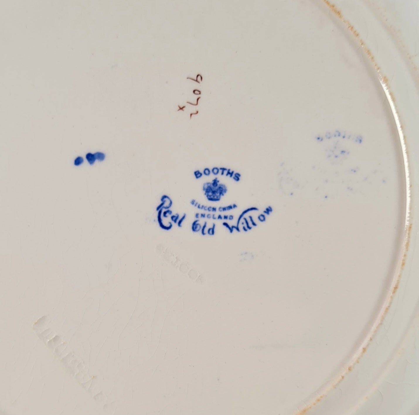 Piatto piano Booths - Real Old Willow