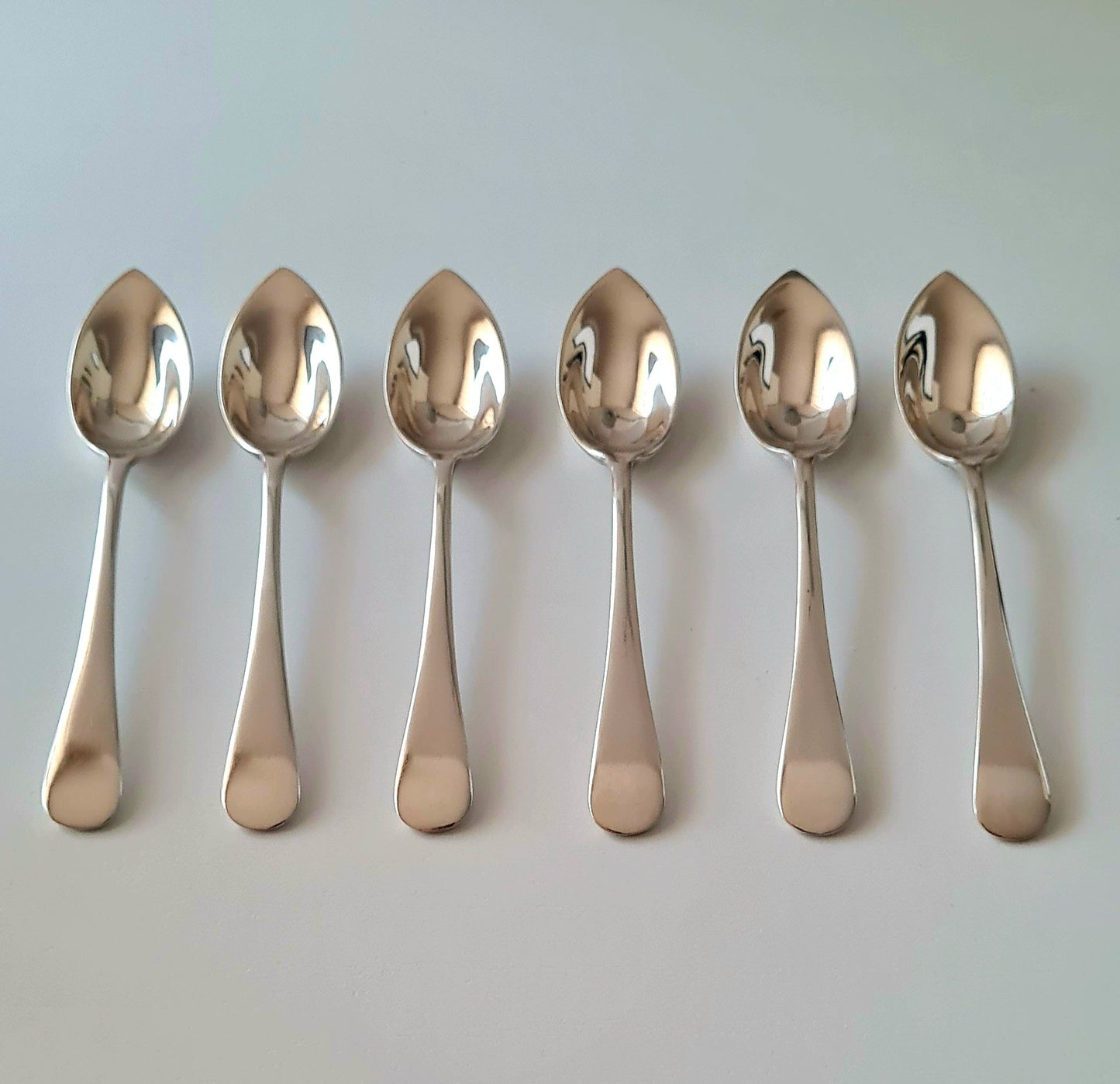 6 cucchiaini da pompelmo - Walker & Hall Sheffield England