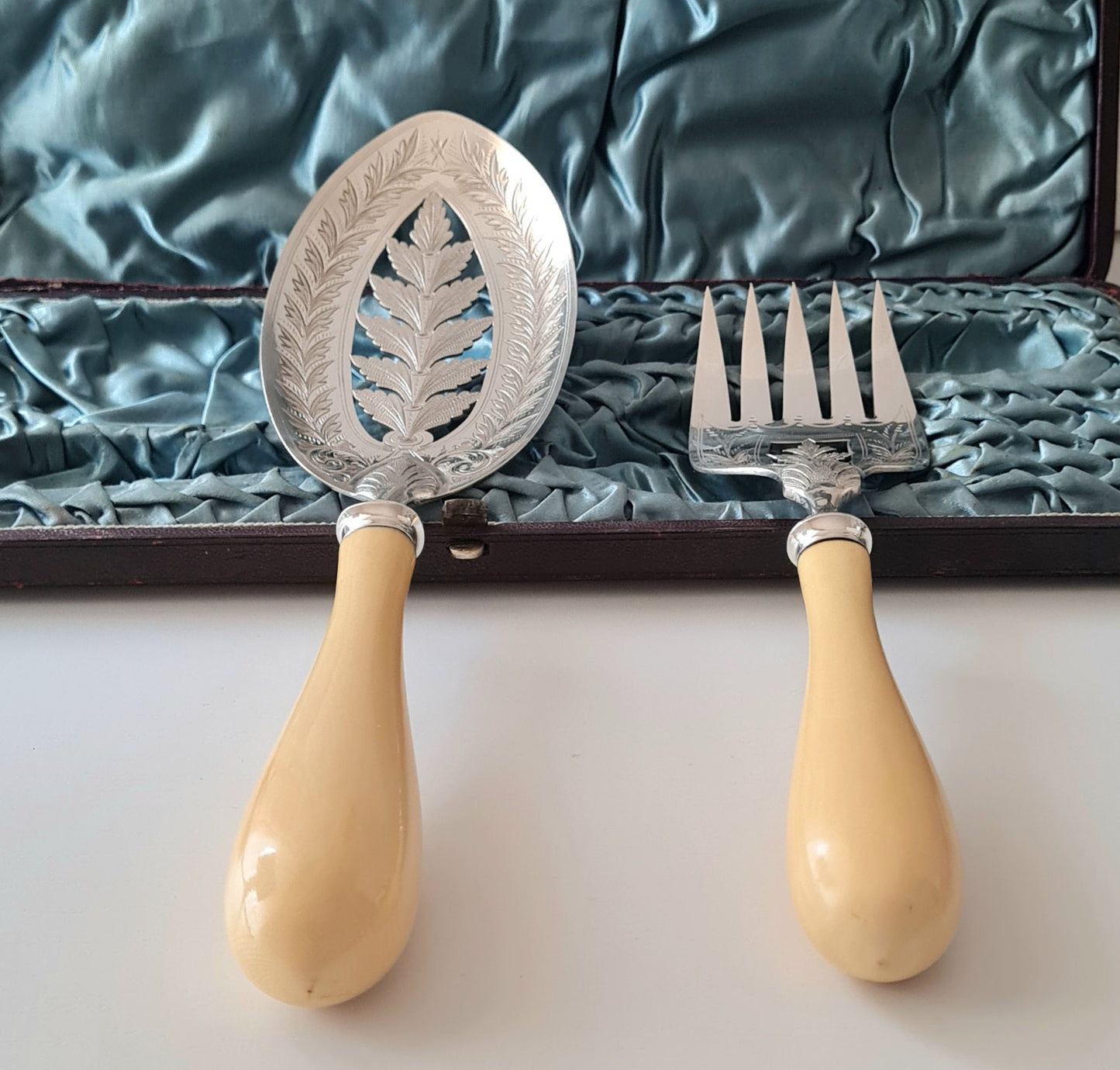 2 posate da servizio - Old English Plate