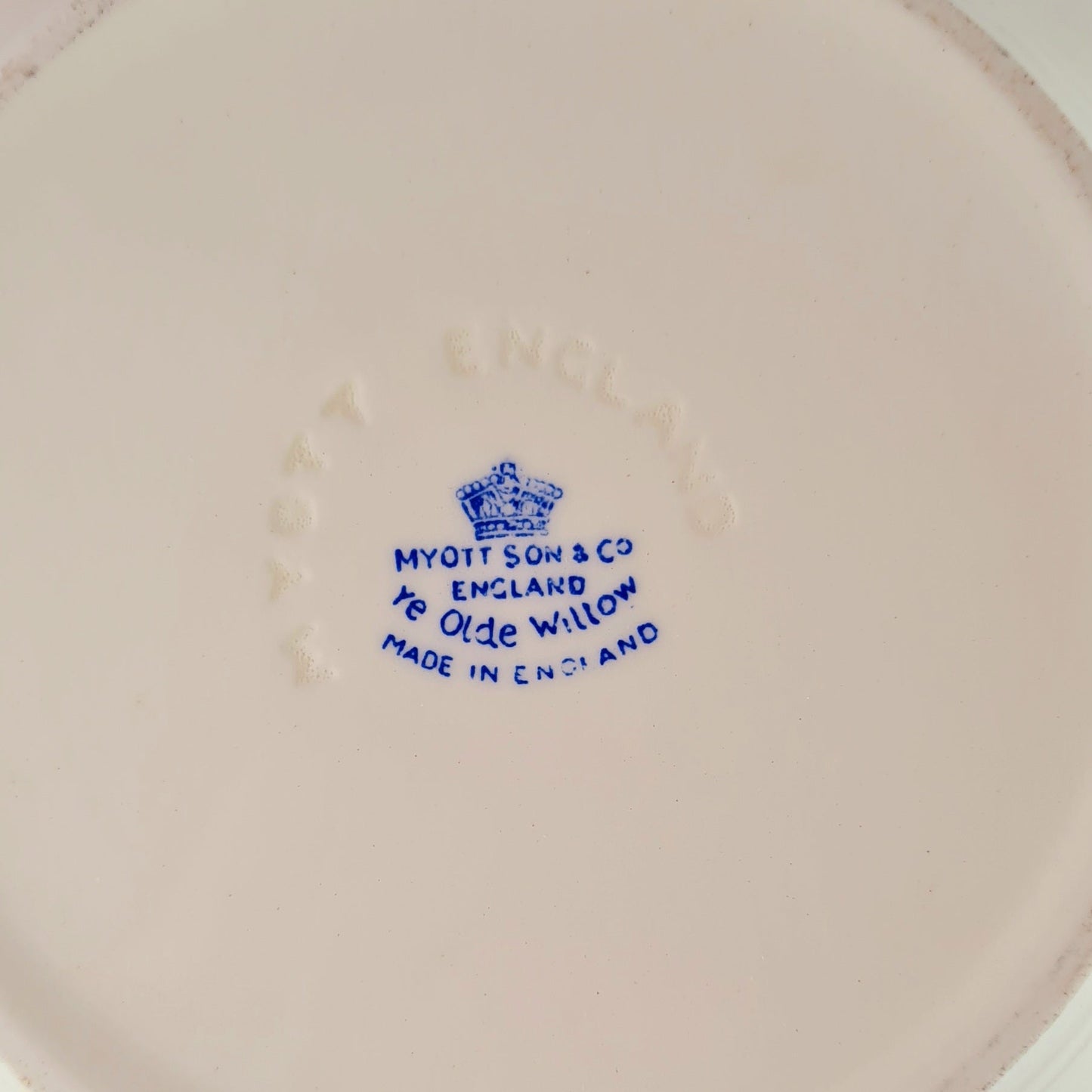 Piccola zuppiera Myott Son & Co - Ye Olde Willow